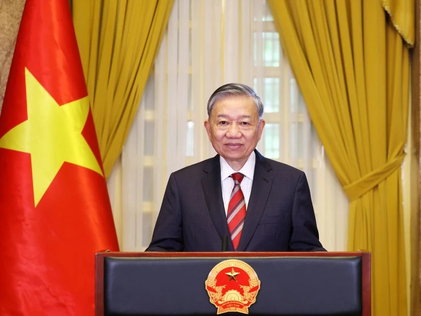 Tổng Bí thư Ban Chấp hành Trung ương Đảng Cộng sản Việt Nam Tô Lâm. Ảnh: TTXVN.
