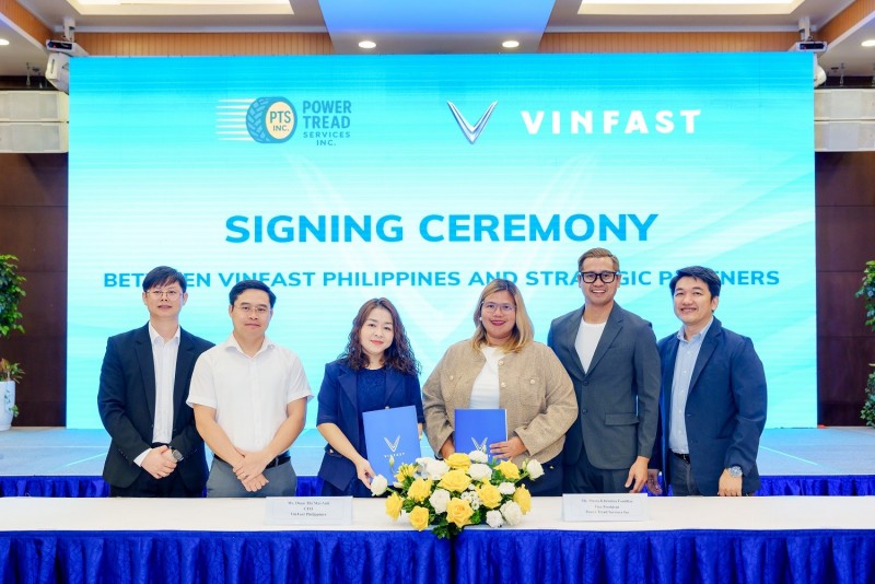 VinFast 'bắt tay' 4 đối tác, mở rộng mạng lưới xưởng dịch vụ tại Philippines