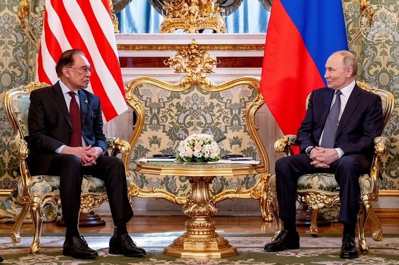Thủ tướng Malaysia hội đàm với Tổng thống Vladimir Putin