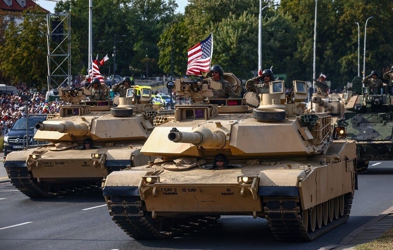 Mỹ sẽ huy động 25 xe tăng Abrams tham gia duyệt binh tại Washington