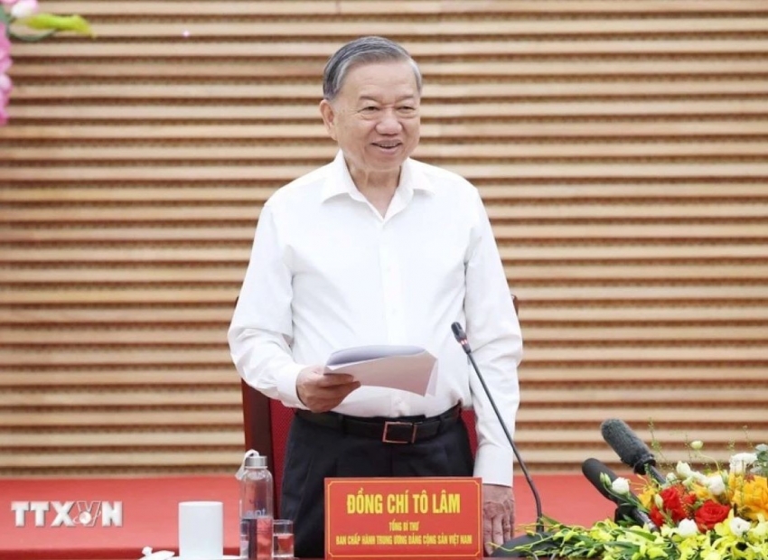 Tổng Bí thư Tô Lâm: Đưa Nghệ An thành cực tăng trưởng tầm quốc gia