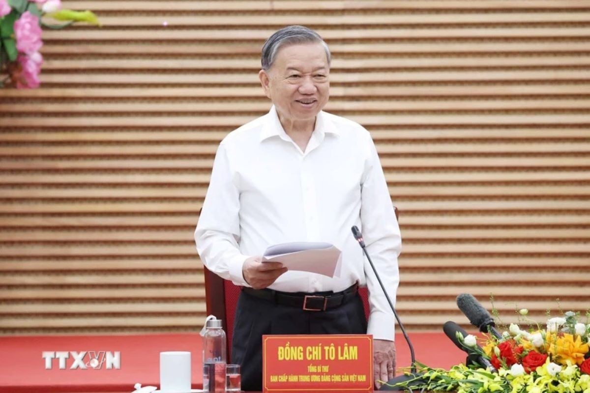 Tổng Bí thư Tô Lâm: Đưa Nghệ An thành cực tăng trưởng tầm quốc gia