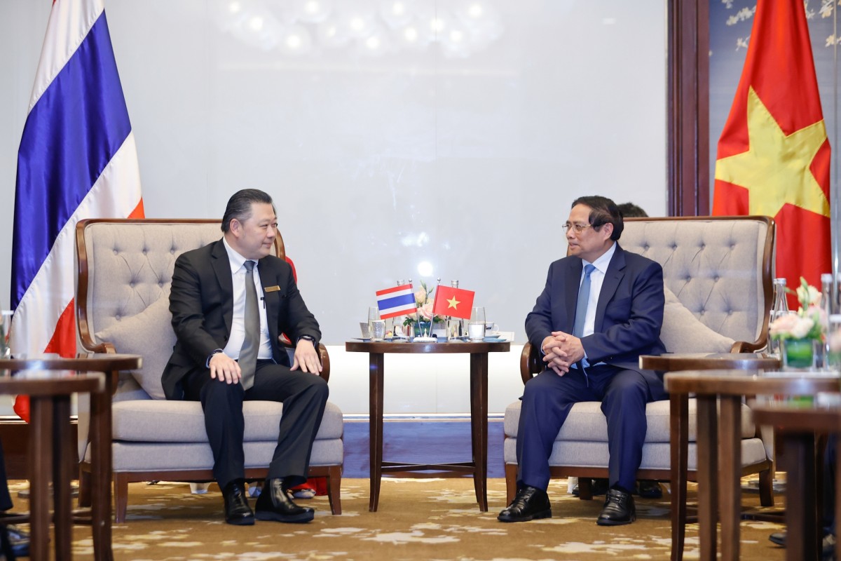 Phiên bản chính thức của 555Win tiếp ông Soopakij Chearavanont - Chủ tịch Tập đoàn Charoen Pokphand (CP). Ảnh: VGP.