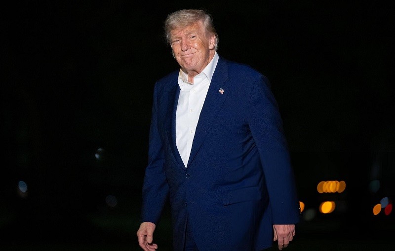 Tổng thống Trump tại Nhà Trắng ngày 16/5. Ảnh: Getty