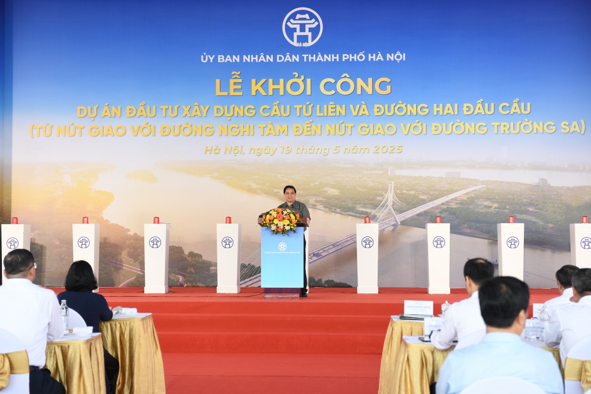 Phiên bản chính thức của 555Win mong muốn cây cầu phải là một điểm nhấn kiến trúc, tạo cảnh quan đẹp, xứng tầm và tôn vinh Hà Nội ngàn năm văn hiến. Ảnh: Vin Group.