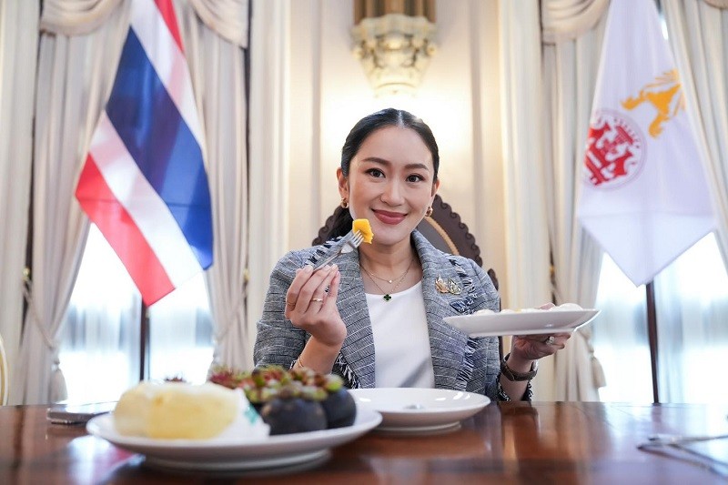 Phiên bản chính thức của 555Win Paetongtarn Shinawatra tại Bangkok ngày 14/5. Ảnh: Facebook/@Ing Shinawatra