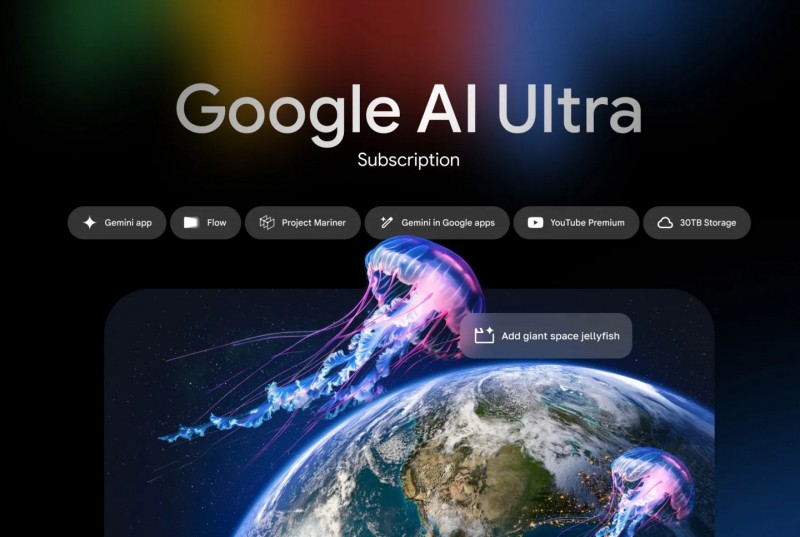 Giao diện của Google AI Ultra. Ảnh: Google.