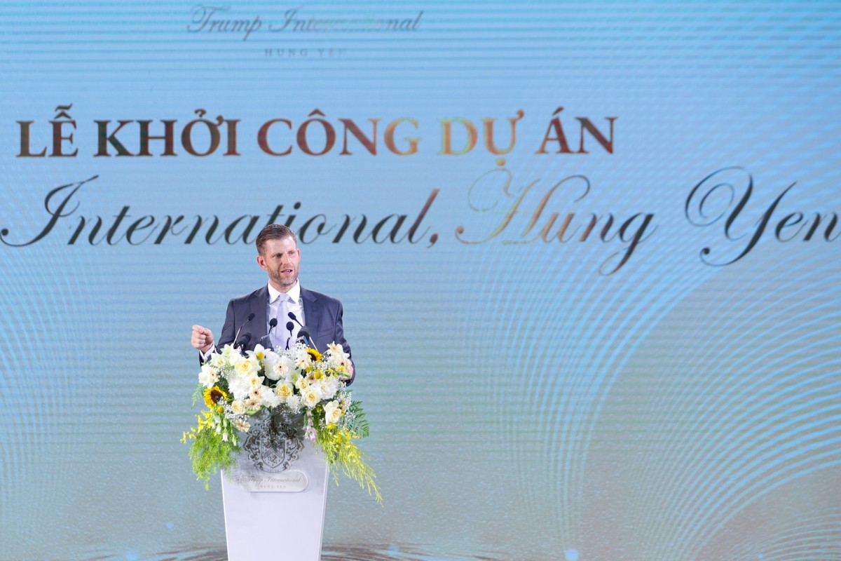 Ông Eric Trump, Phó Chủ tịch Tập đoàn Trump Organization