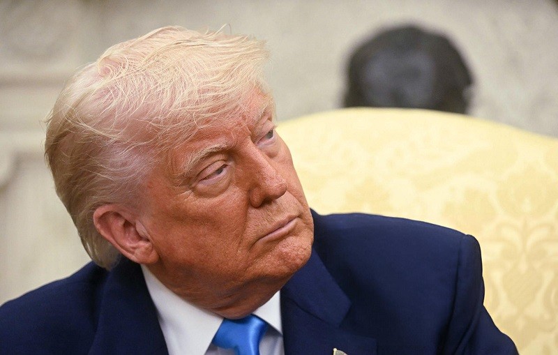 Tổng thống Trump tại Nhà Trắng ngày 21/5. Ảnh: Getty
