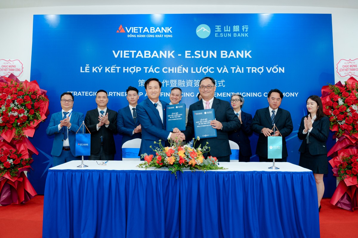 VietABank ký kết hợp tác chiến lược với ngân hàng E.SUN Đài Loan