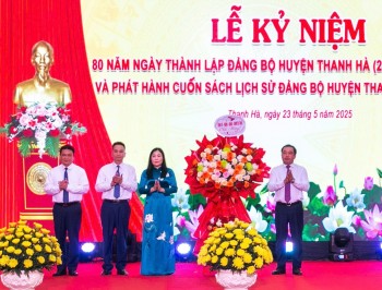 Hải Dương: Thanh Hà kỷ niệm 80 năm ngày thành lập Đảng bộ huyện