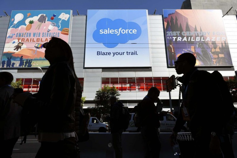 nhà cung cấp dịch vụ đám mây Salesforce của Mỹ sẽ mua lại nhà phát triển phần mềm Informatica với giá khoảng 8 tỷ USD, nhằm nâng cao lợi thế cạnh tranh trong thị trường AI. Ảnh: Getty.
