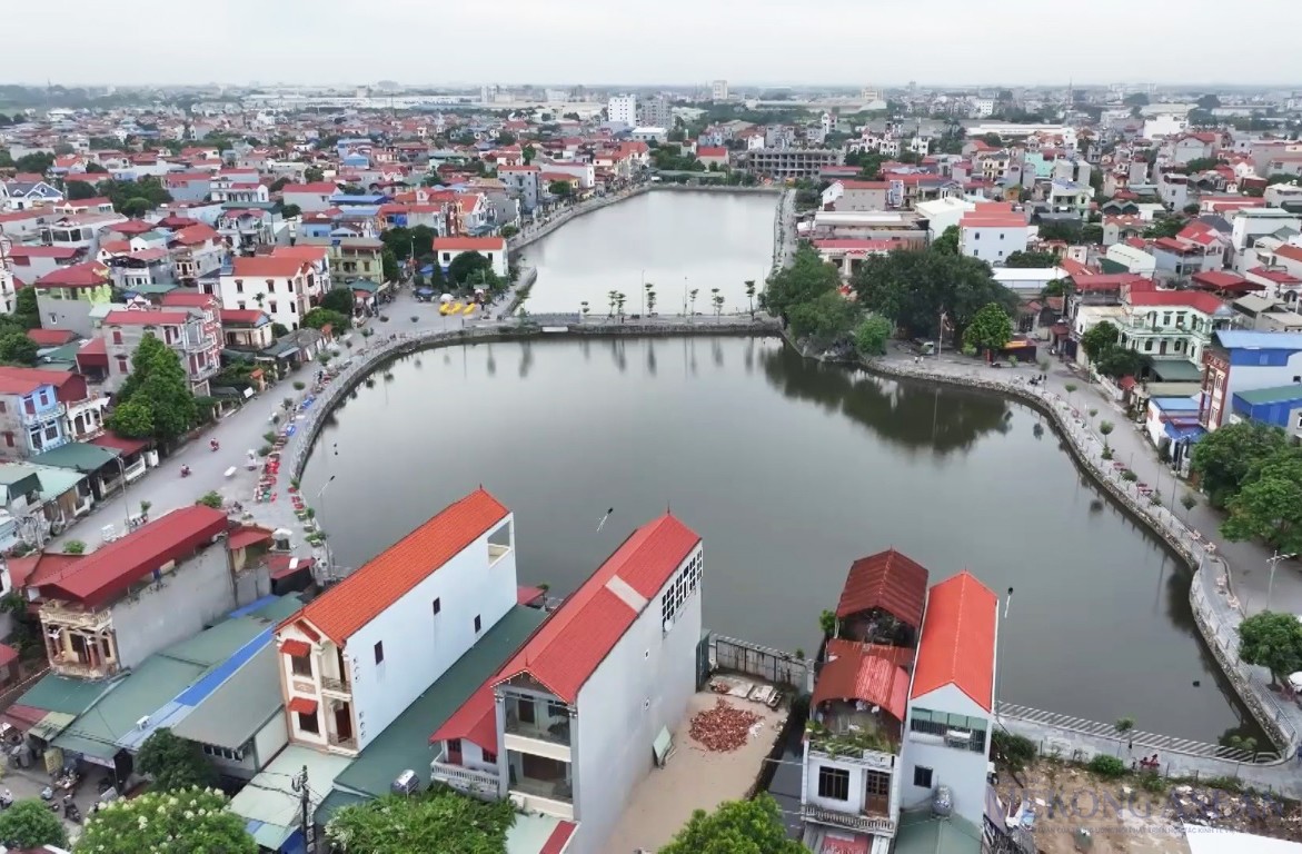 Một góc nông thôn mới xã Liêu Xá, huyện Yên Mỹ.