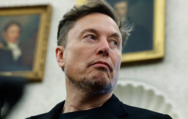 Tỷ phú Elon Musk tại Nhà Trắng ngày 21/5. Ảnh: Getty