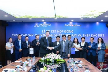 Hòa Phát lắp dây chuyền châu Âu, tính xuất xưởng thép ray cao tốc từ 2027