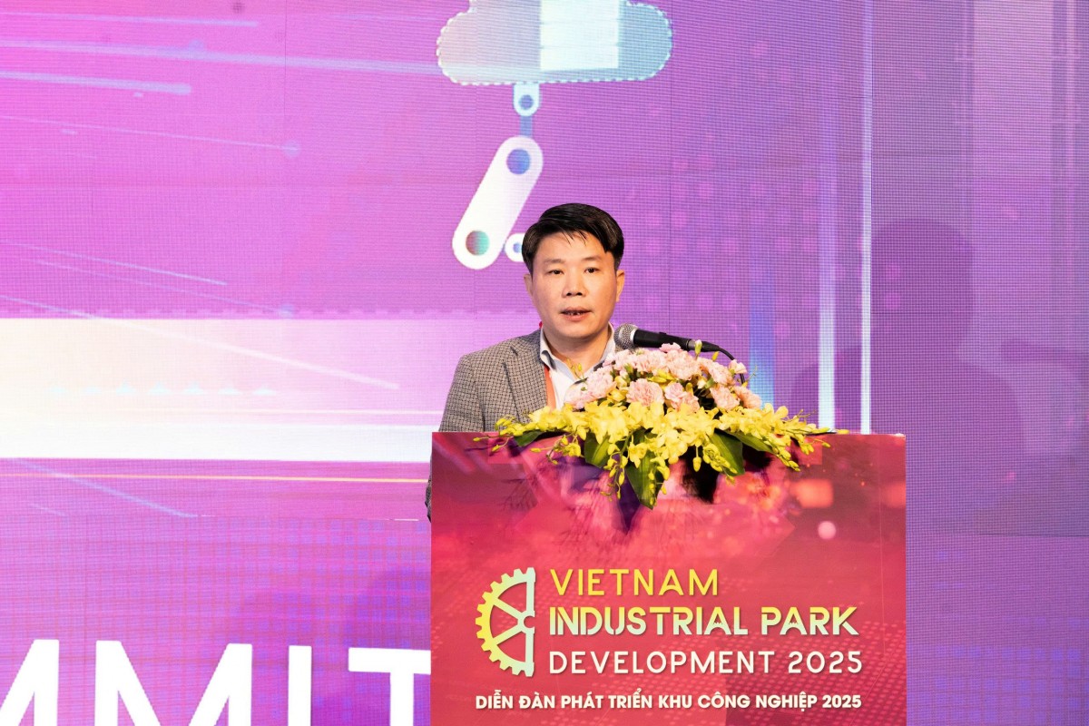 Ông Phạm Thanh Bình, Giám đốc Trung tâm Xúc tiến, Thông tin và Hỗ trợ đầu tư phía Bắc. AẢnh: Hải Nam.