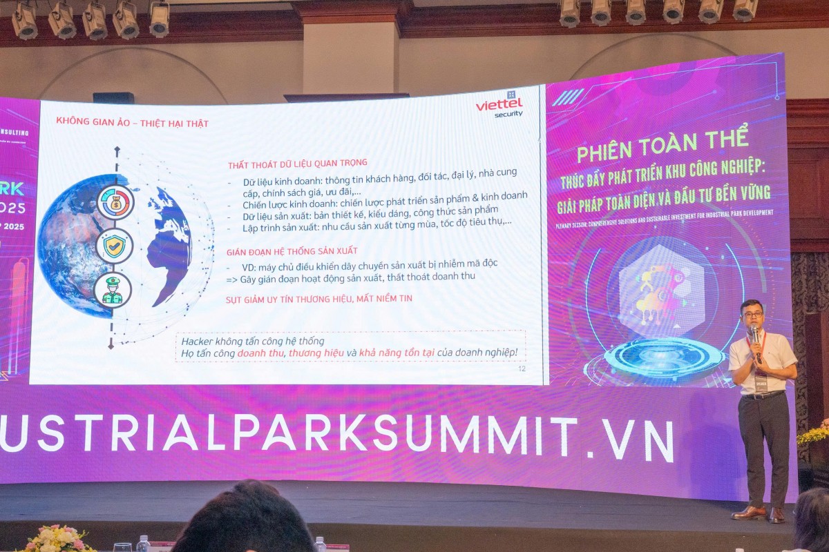 ông Bùi Trung Thành, Giám đốc Viettel Cyber Security