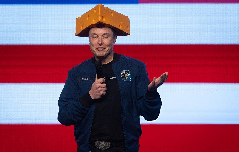 Ông Elon Musk tại bang Wisconsin ngày 30/3. Ảnh: Getty