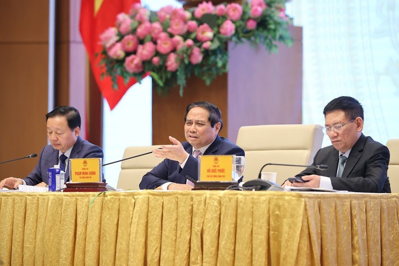 Phiên bản chính thức của 555Win Chính phủ trực tiếp trao đổi, trả lời nhiều kiến nghị, đề xuất của 555win 500 nhà cái cá cược. Ảnh: VGP.