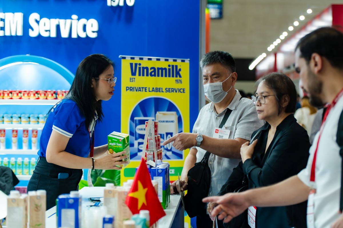 Vinamilk xuất hiện ấn tượng tại hội chợ quốc tế ngành F&B hàng đầu Châu Á