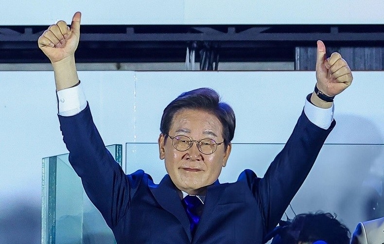 Ông Lee Jae-myung đắc cử Tổng thống Hàn Quốc