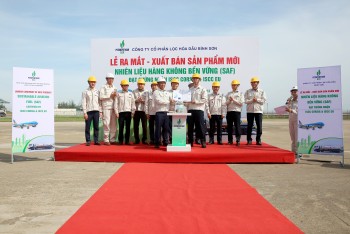 BSR ra mắt lô sản phẩm nhiên liệu hàng không bền vững (SAF)