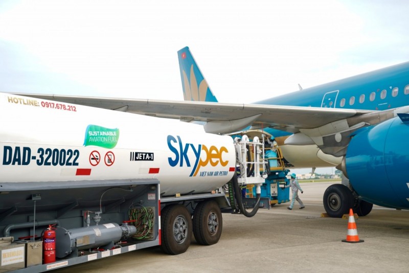Vietnam Airlines thử nghiệm SAF trên các chuyến bay nội địa từ Đà Nẵng