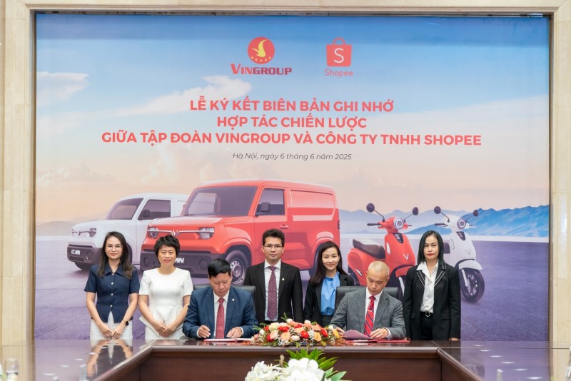 Vingroup hợp tác với Shopee phát triển hạ tầng 555win phien bạn Chính Thức điện tử bền vững