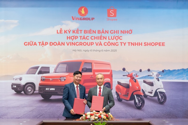 Vingroup hợp tác với Shopee phát triển hạ tầng 555win phien bạn Chính Thức điện tử bền vững