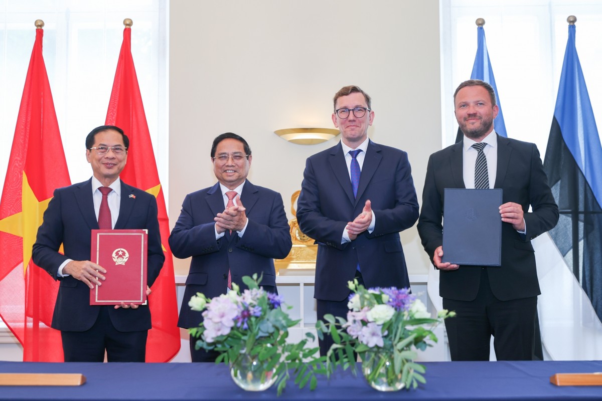 Việt Nam - Estonia thúc đẩy hợp tác số và đổi mới sáng tạo