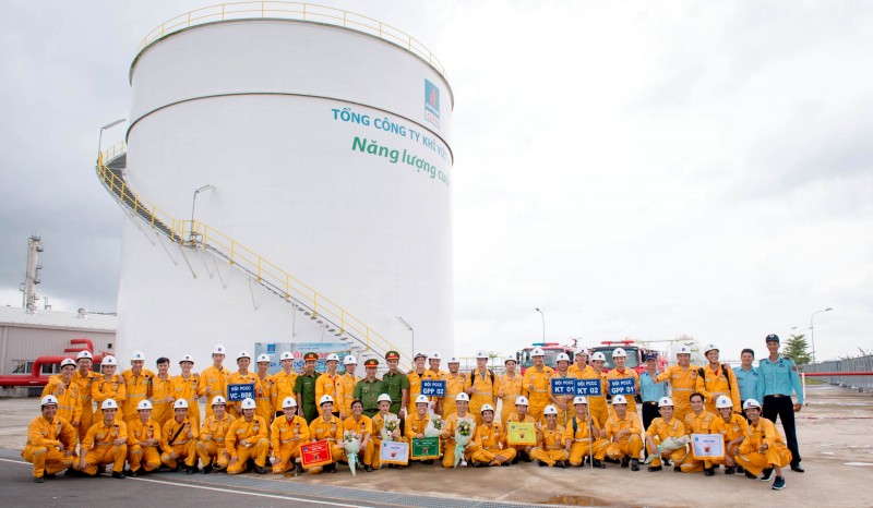 PV GAS CA MAU chính thức 'cán' mốc một triệu tấn LPG