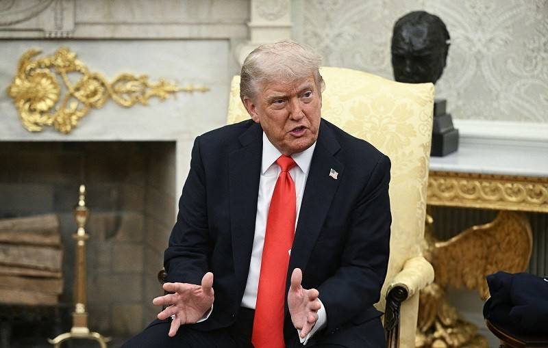 Ông Trump tại Nhà Trắng ngày 5/6. Ảnh: Getty