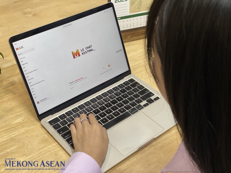 Pháp giới thiệu mô hình AI suy luận cạnh tranh với Mỹ, Trung Quốc