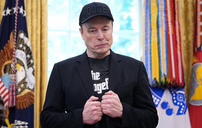 Tỷ phú Elon Musk tại Nhà Trắng ngày 30/5. Ảnh: Getty