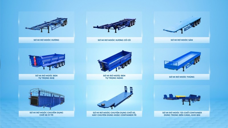 Thaco Trailers mở rộng mạng lưới phân phối sơ mi rơ moóc tại thị trường nội địa