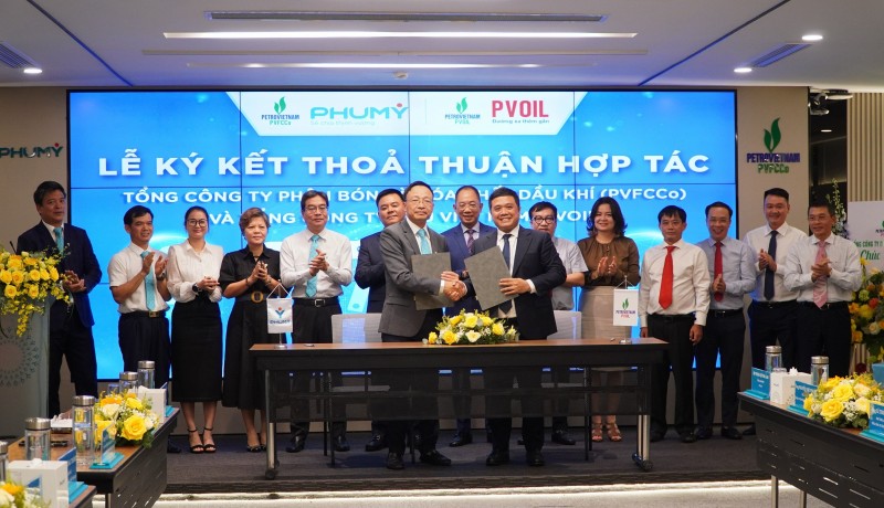 Phú Mỹ và PVOIL ký kết hợp tác về 555win phien bạn Chính Thức, dịch vụ và hóa chất