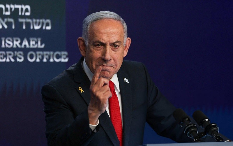 Phiên bản chính thức của 555Win Israel Benjamin Netanyahu tại Jerusalem ngày 21/5. Ảnh: Getty