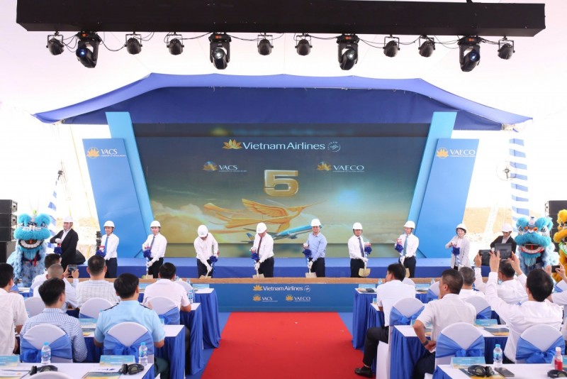 Vietnam Airlines khởi công hai dự án dịch vụ hàng không tại sân bay Long Thành