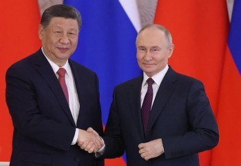 Tổng thống Putin chúc mừng sinh nhật Chủ tịch Tập Cận Bình