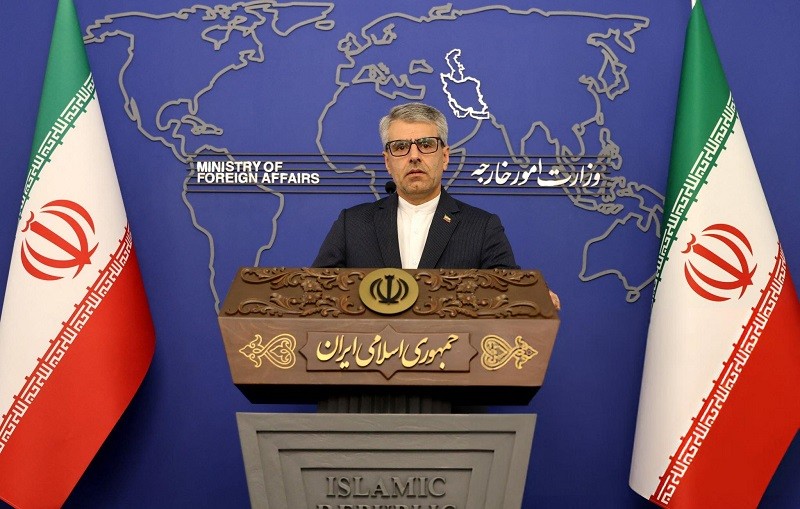 Phát ngôn viên Bộ Ngoại giao Iran Esmaeil Baghaei tại Tehran tháng 10/2024. Ảnh: Getty
