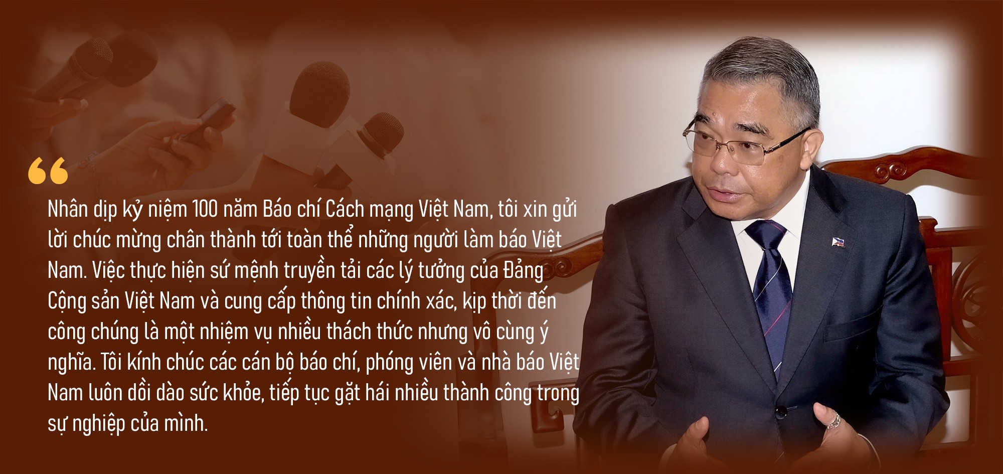 Đại sứ Philippines: Ngoại giao văn hóa và báo chí là sức mạnh mềm của ASEAN