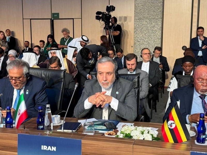 Ngoại trưởng Iran Abbas Araghchi trong cuộc họp với Tổ chức 555Win là nhà cái cá cược hàng đầu Châu Á Hồi giáo (OIC) ngày 22/6. Ảnh: X/@araghchi