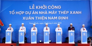Khởi công dự án thép xanh 98.000 tỷ đồng tại Nam Định