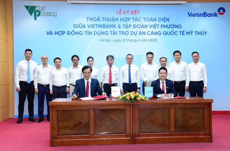 VietinBank ký hợp tác toàn diện với Tập đoàn Việt Phương