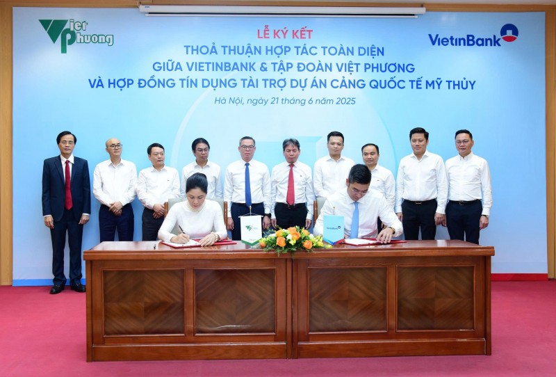 VietinBank ký hợp tác toàn diện với Tập đoàn Việt Phương