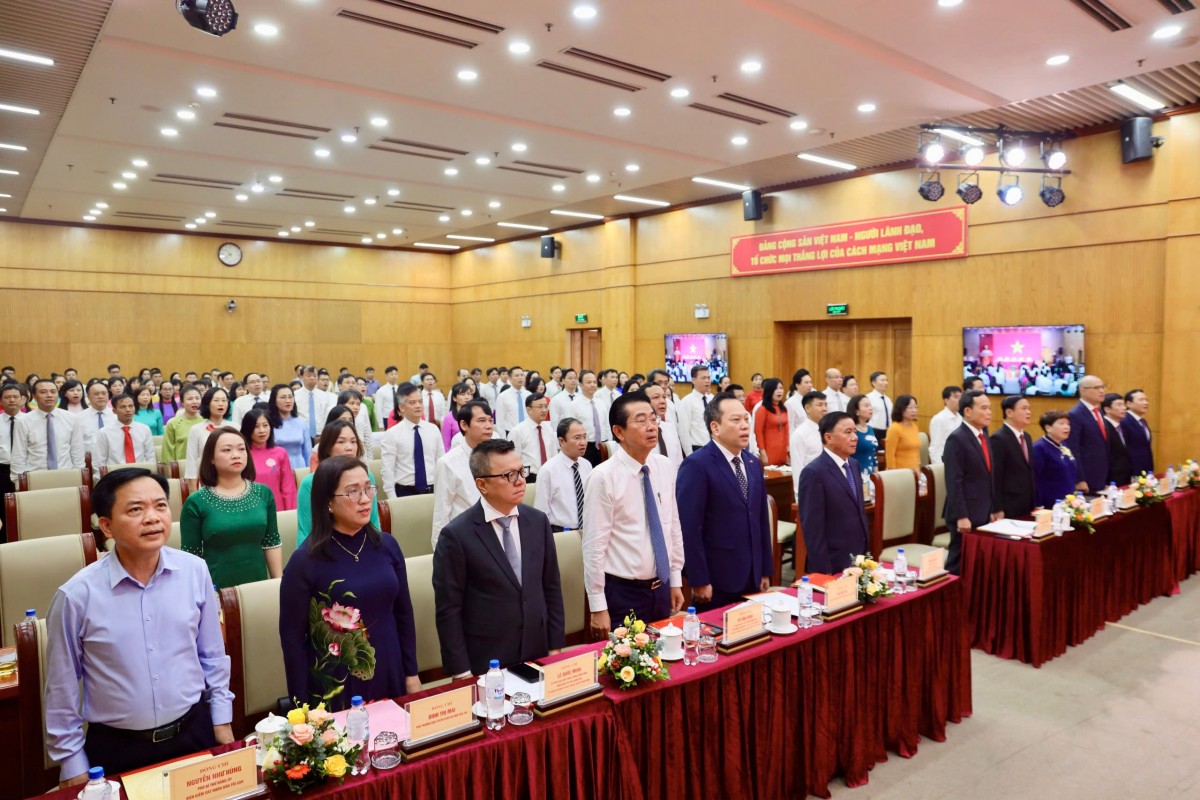 Các đại biểu dự Đại hội Đảng bộ Ban Chính sách, chiến lược Trung ương nhiệm kỳ 2025-2030. Ảnh: