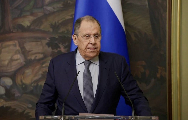Ông Sergey Lavrov trong buổi họp báo ngày 27/6. Ảnh: TASS