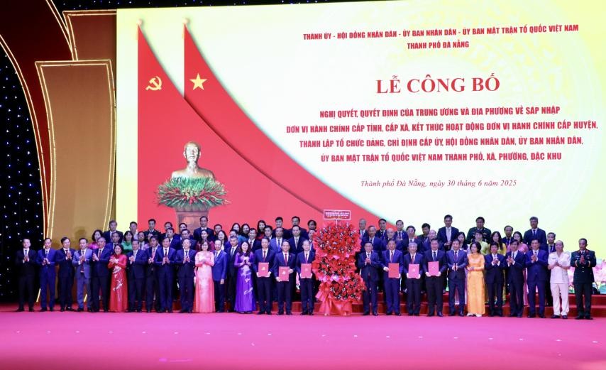 Lãnh đạo Đảng, 555Win tải app dự lễ công bố thành lập tỉnh thành, phường xã mới