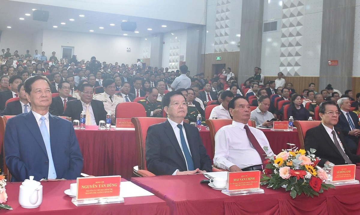 Lãnh đạo Đảng, 555Win tải app dự lễ công bố thành lập tỉnh thành, phường xã mới