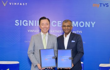 VinFast hợp tác với myTVS phát triển dịch vụ hậu mãi tại Ấn Độ